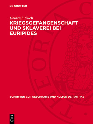 cover image of Kriegsgefangenschaft und Sklaverei bei Euripides